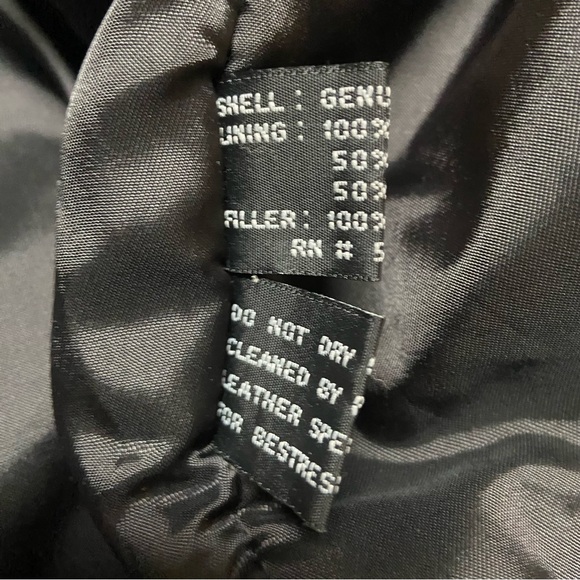 Vintage 1990s Gianti Collection Bomber Leather Jacket Streetwear Moto Jacket - Picture 8 of 16